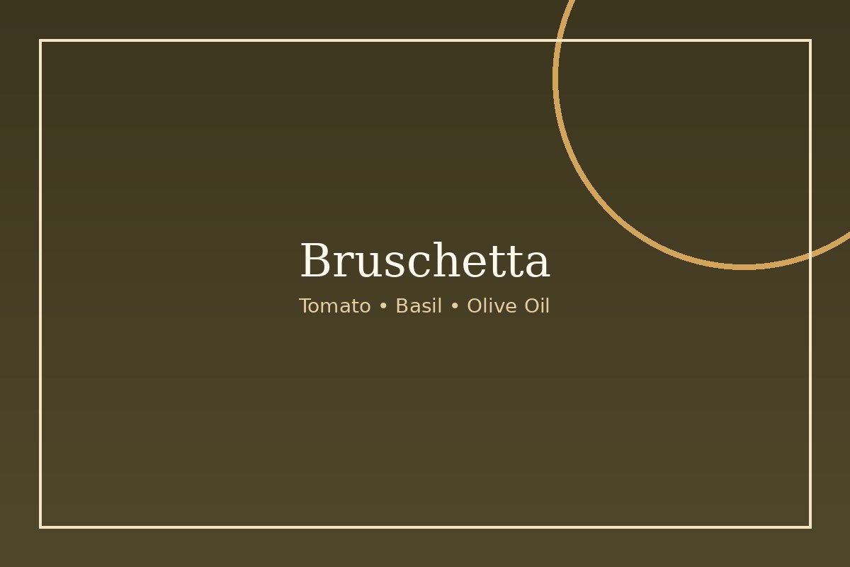 Bruschetta Classica