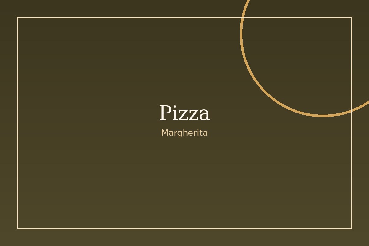 Pizza Margherita