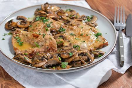 Scaloppina Ai Funghi Misti